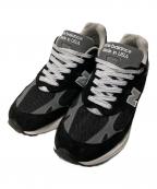 NEW BALANCEニューバランス）の古着「ローカットスニーカー」｜ブラック