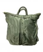 PORTERポーター）の古着「タンカーヘルメットバッグ」｜グリーン