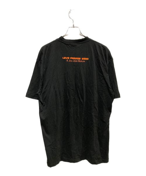CRIMEX（クライメックス）CRIMEX (クライメックス) 00s LOVEPARADE Tシャツ ブラック サイズ:XLの古着・服飾アイテム