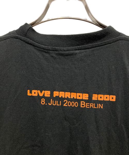CRIMEX（クライメックス）CRIMEX (クライメックス) 00s LOVEPARADE Tシャツ ブラック サイズ:XLの古着・服飾アイテム