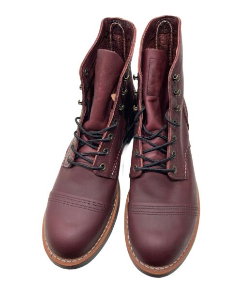 RED WING（レッドウィング）RED WING (レッドウィング) Iron Range アイアンレンジブーツ ブラウン/オックスブラッド サイズ:26.5の古着・服飾アイテム