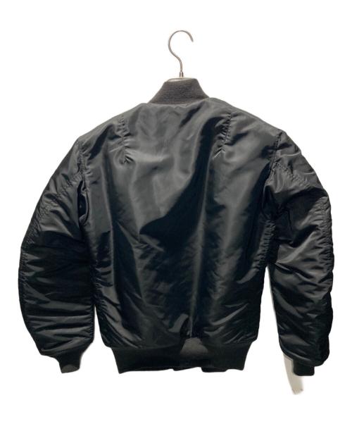 BUZZ RICKSON'S（バズリクソンズ）BUZZ RICKSON'S (バズリクソンズ) フライトジャケット ブラック サイズ:38の古着・服飾アイテム