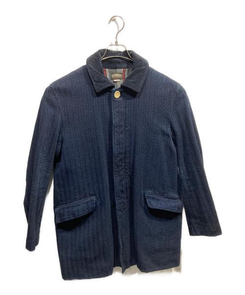 ONES STROKE（ワンズストローク）ONES STROKE (ワンズストローク) コーデュロイカラー コート ネイビー サイズ:3の古着・服飾アイテム