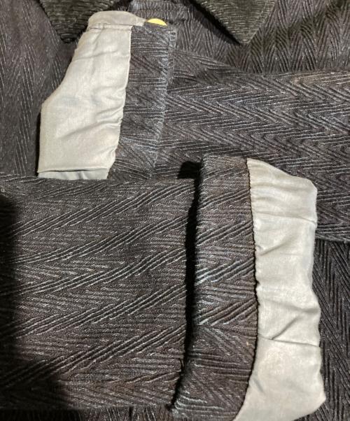 ONES STROKE（ワンズストローク）ONES STROKE (ワンズストローク) コーデュロイカラー コート ネイビー サイズ:3の古着・服飾アイテム