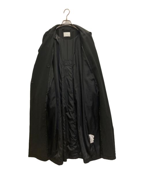 HARE（ハレ）HARE (ハレ) フェイクレザー切替コート ブラック サイズ:Sの古着・服飾アイテム