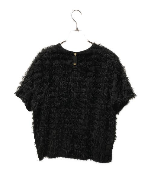 Gypsohila（ジプソフィア）Gypsohila (ジプソフィア) Feather Tee ブラック サイズ:ＦＲＥＥの古着・服飾アイテム