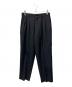 COMME des GARCONS HOMME DEUX（コムデギャルソン オム ドゥ）の古着「90’Sウールタックパンツ」｜ブラック