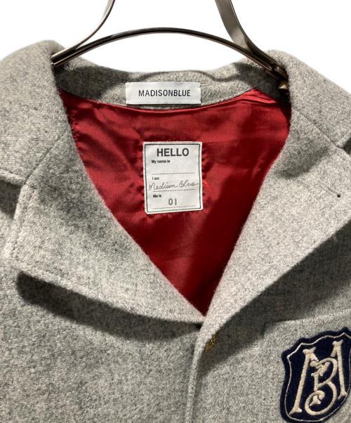 MADISON BLUE（マディソンブルー）MADISON BLUE (マディソンブルー) ウールブレザー グレー サイズ:Sの古着・服飾アイテム