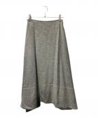 MADISON BLUEマディソンブルー）の古着「ウールスカート」｜グレー