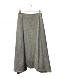 MADISON BLUE（マディソンブルー）の古着「ウールスカート」｜グレー