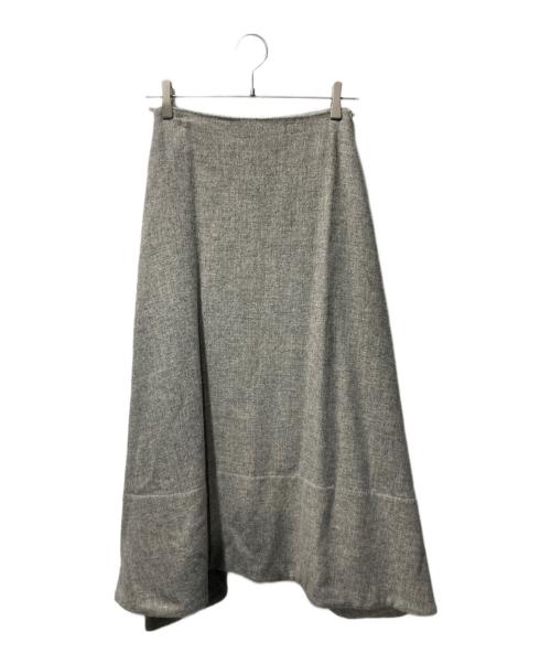 MADISON BLUE（マディソンブルー）MADISON BLUE (マディソンブルー) ウールスカート グレー サイズ:Sの古着・服飾アイテム