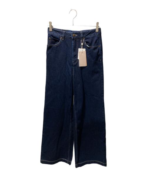 Resexxy（リゼクシー）RESEXXY (リゼクシー) バックリボンデニムパンツ インディゴ サイズ:Ｍの古着・服飾アイテム