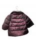 MIU MIU (ミュウミュウ) 5分袖ダウンジャケット ボルドー サイズ:38：25000円