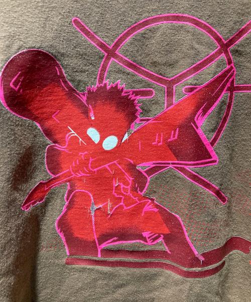 BROCCOLI GEAR（ブロッコリー ギア）BROCCOLI GEAR (ブロッコリー ギア) アニメTシャツ ベージュ サイズ:Lの古着・服飾アイテム