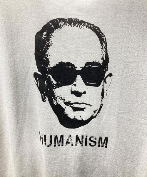 UNDERCOVER（アンダーカバー）UNDERCOVER (アンダーカバー) TEE FACE HUMANISM ホワイト サイズ:3の古着・服飾アイテム
