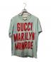 GUCCI（グッチ）の古着「22AW Gucci Marilyn Monroe T-shirt Tシャツ」｜スカイブルー