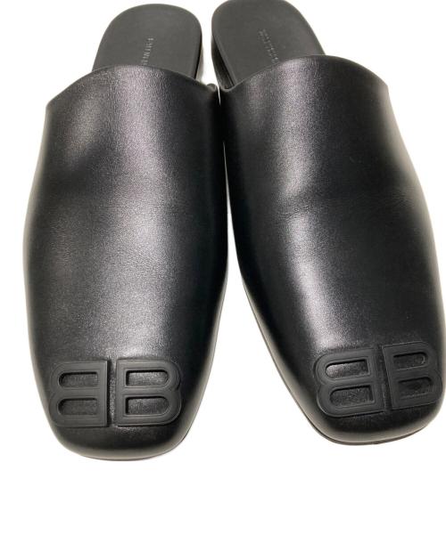 BALENCIAGA（バレンシアガ）BALENCIAGA (バレンシアガ) レザーサンダル ブラック サイズ:43の古着・服飾アイテム