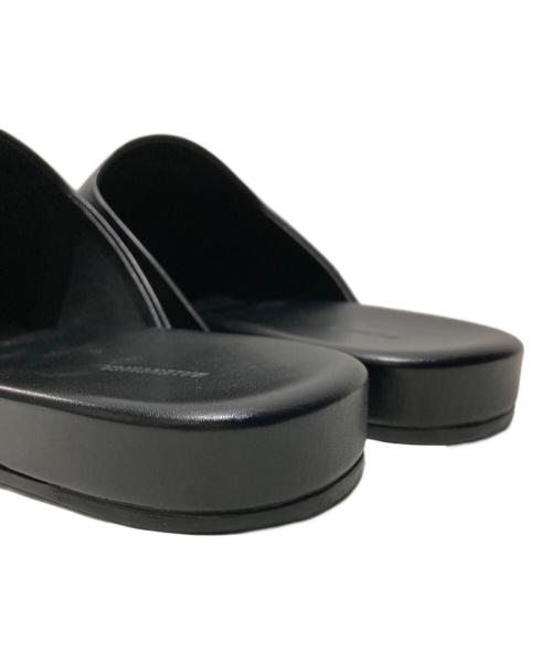 BALENCIAGA（バレンシアガ）BALENCIAGA (バレンシアガ) レザーサンダル ブラック サイズ:43の古着・服飾アイテム