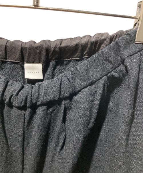 かぐれ（カグレ）かぐれ (カグレ) リネンコットンサルエルパンツ ブラック サイズ:FREEの古着・服飾アイテム