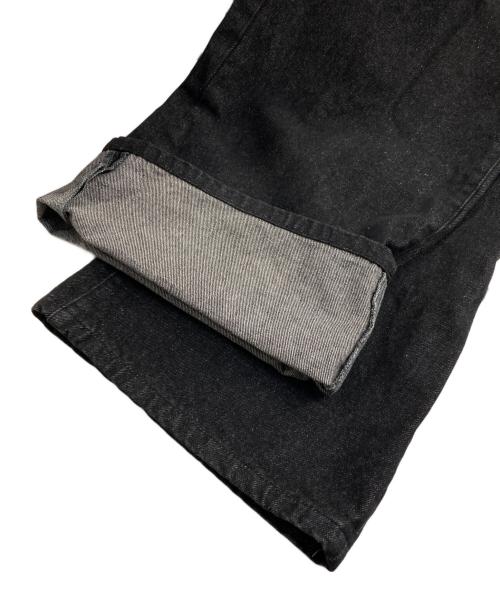 melt the lady（メルトザレディ）MELT THE LADY (メルトザレディ) ウエストオープンデニムパンツ ブラック サイズ:Ｓの古着・服飾アイテム