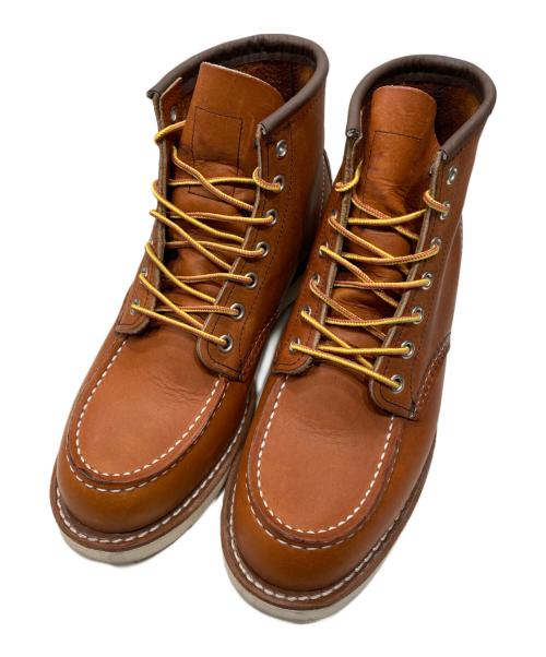 RED WING（レッドウィング）RED WING (レッドウィング) 6-inch Classic Moc ブーツ ブラウン サイズ:25.5の古着・服飾アイテム