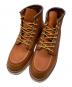 RED WING（レッドウィング）の古着「6-inch Classic Moc ブーツ」｜ブラウン