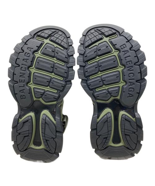 BALENCIAGA（バレンシアガ）BALENCIAGA (バレンシアガ) TRACK SANDAL/トラックサンダル グリーン サイズ:26.5の古着・服飾アイテム
