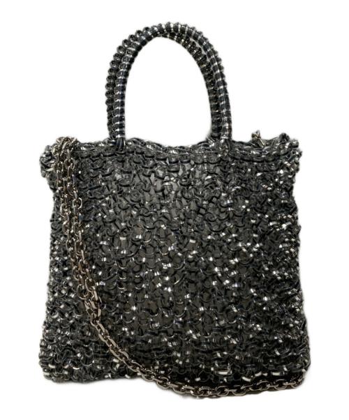 ANTEPRIMA（アンテプリマ）ANTEPRIMA (アンテプリマ) ミニアトゥーラ ワイヤー ショルダーバック シルバーの古着・服飾アイテム