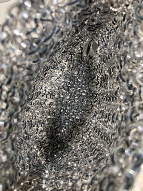 ANTEPRIMA（アンテプリマ）ANTEPRIMA (アンテプリマ) ミニアトゥーラ ワイヤー ショルダーバック シルバーの古着・服飾アイテム