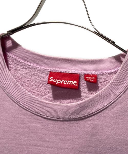 SUPREME（シュプリーム）SUPREME (シュプリーム) Tonal Applique Crewneck ピンク サイズ:Mの古着・服飾アイテム