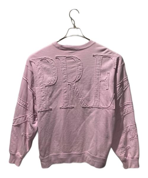 SUPREME（シュプリーム）SUPREME (シュプリーム) Tonal Applique Crewneck ピンク サイズ:Mの古着・服飾アイテム