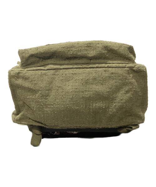 stussy（ステューシー）stussy (ステューシー) needle punch バックパック オリーブの古着・服飾アイテム