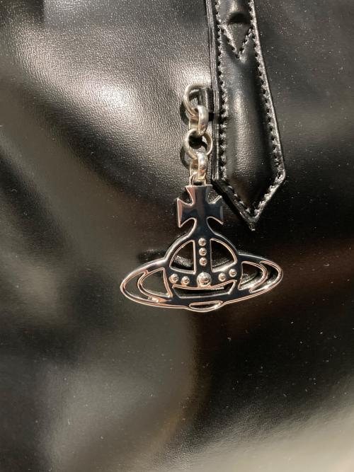 Vivienne Westwood ANGLOMANIA（ヴィヴィアンウエストウッドアングロマニア）VIVIENNE WESTWOOD ANGLOMANIA (ヴィヴィアンウエストウッドアングロマニア) トートバッグ ブラックの古着・服飾アイテム