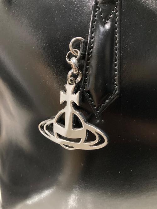 Vivienne Westwood ANGLOMANIA（ヴィヴィアンウエストウッドアングロマニア）VIVIENNE WESTWOOD ANGLOMANIA (ヴィヴィアンウエストウッドアングロマニア) トートバッグ ブラックの古着・服飾アイテム