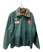 HWY×US SANGENJAYAハイウェイ×）の古着「Leopard jacket」｜グリーン