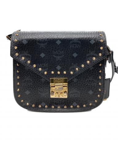 中古・古着通販】MCM (エムシーエム) スタッズショルダーバッグ