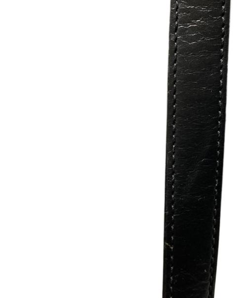 MCM（エムシーエム）MCM (エムシーエム) スタッズショルダーバッグ ブラックの古着・服飾アイテム