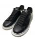 ALEXANDER McQUEEN（アレキサンダーマックイーン）の古着「Studded Oversized Sneaker」｜ブラック×ホワイト