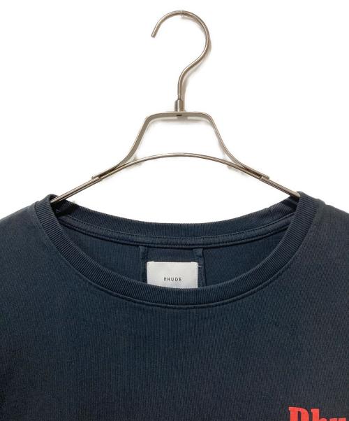 RHUDE（ルード）RHUDE (ルード) CHAMPIONS DU MONDE TEE ブラック サイズ:XLの古着・服飾アイテム