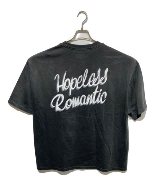 AMIRI（アミリ）AMIRI (アミリ) HOPELESS ROMANTIC OS TEE ブラック サイズ:XLの古着・服飾アイテム