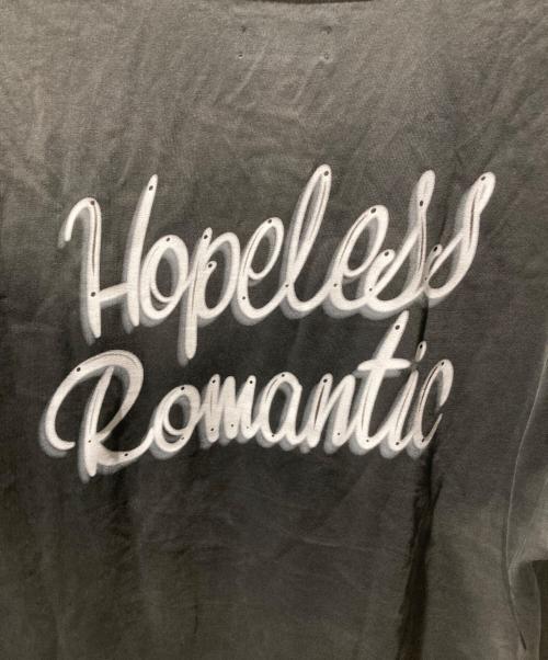 AMIRI（アミリ）AMIRI (アミリ) HOPELESS ROMANTIC OS TEE ブラック サイズ:XLの古着・服飾アイテム
