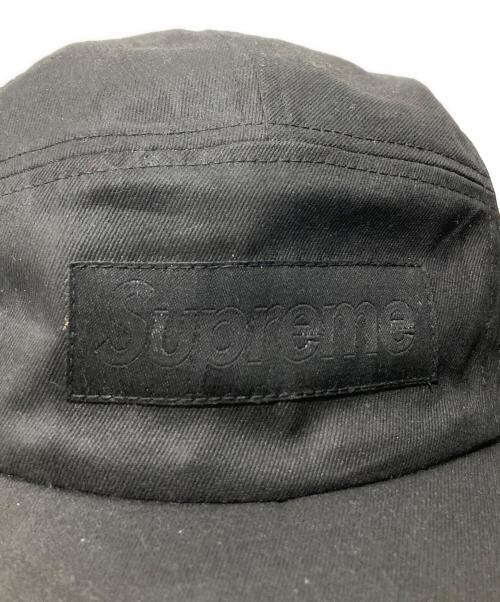 SUPREME（シュプリーム）SUPREME (シュプリーム) MM6 Maison Margiela (エムエムシックスメゾンマルジェラ) PAINTED CAMP CAP ブラック サイズ:ONE SIZEの古着・服飾アイテム