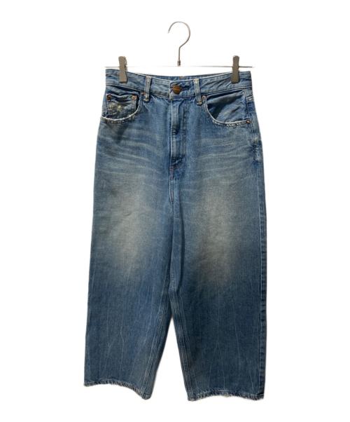 RECARO（レカロ）RECARO (レカロ) ワイドデニムパンツ インディゴ サイズ:24の古着・服飾アイテム
