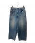 RECARO（レカロ）の古着「ワイドデニムパンツ」｜インディゴ