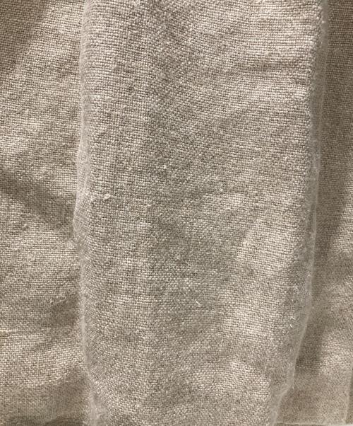 Lissete（リゼッタ）Lissete (リゼッタ) ヘビーリネンベスト ベージュ サイズ:FREEの古着・服飾アイテム