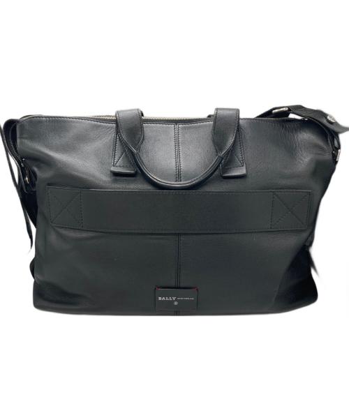 BALLY（バリー）BALLY (バリー) レザービジネスバッグ ブラックの古着・服飾アイテム