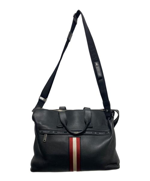 BALLY（バリー）BALLY (バリー) レザービジネスバッグ ブラックの古着・服飾アイテム