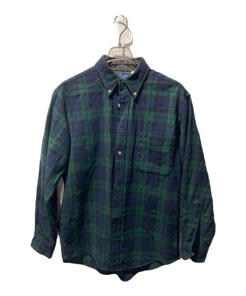 PENDLETON（ペンドルトン）PENDLETON (ペンドルトン) USA製ウールチェックシャツ グリーン サイズ:Mの古着・服飾アイテム