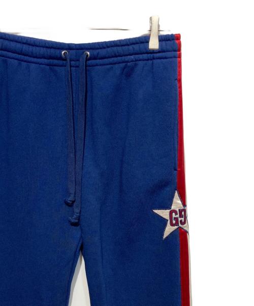 GUCCI（グッチ）GUCCI (グッチ) Star Sweat Pants ネイビー サイズ:XSの古着・服飾アイテム