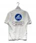 BARBER SAKOTA (バーバー サコタ) WAKE SAPPORO (ウェイクサッポロ) BICYCLE TEE ホワイト サイズ:MEDIUM：12000円